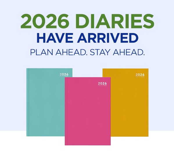 2026 Diaries have Arrived